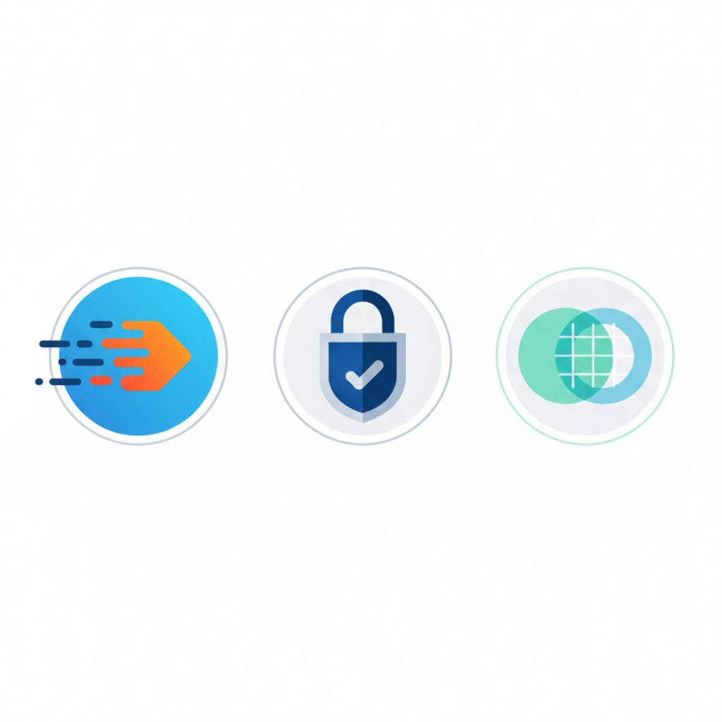 secure, fast, transparent