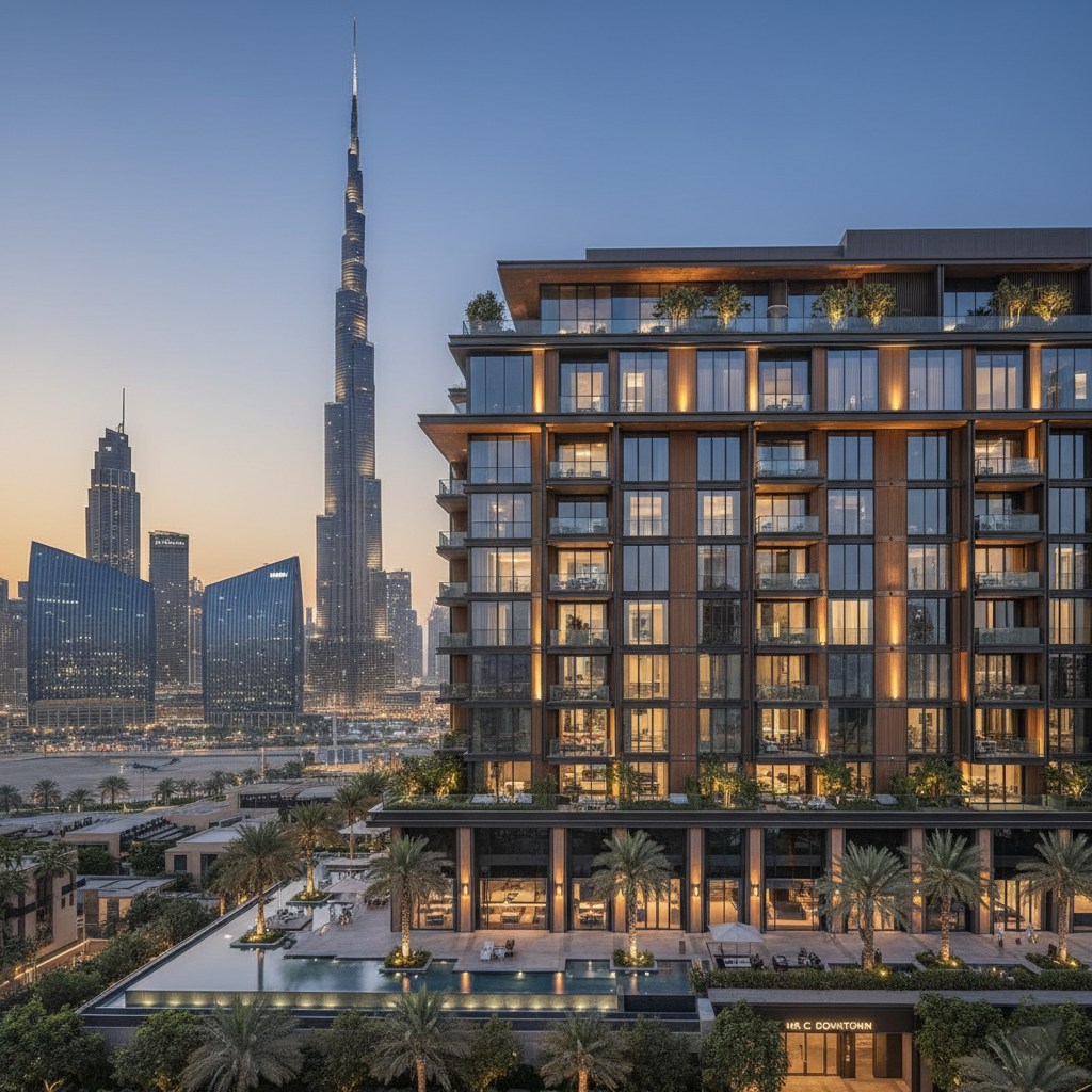 Exterior shot of Mr. C Downtown