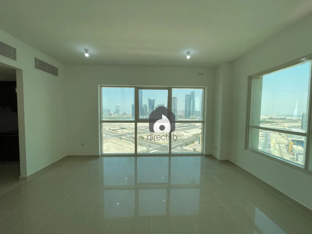 Spacious Studio Rent Al Maha Tower High Fl. Mult. Cheq 55k