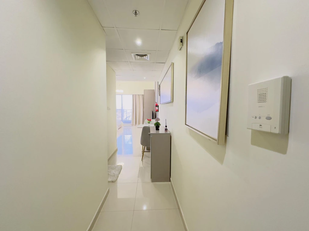 Furnished Studio with Golf Views | Balcony | Dubai Sports City