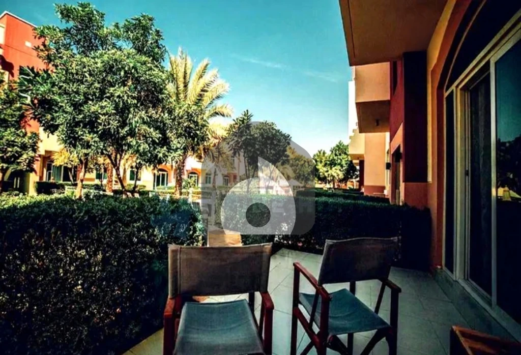 1BR Terraced APT | Fully Furnished | Pool View