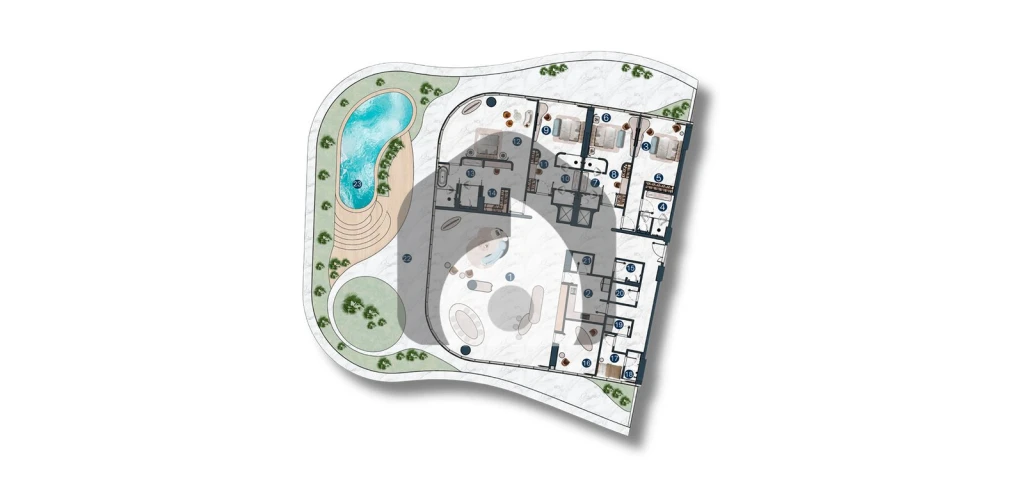 4 BHK Off Plan  Penthouse for Sale in , Ras Al Khaimah