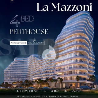 4 BHK Off Plan  Penthouse for Sale in , Ras Al Khaimah