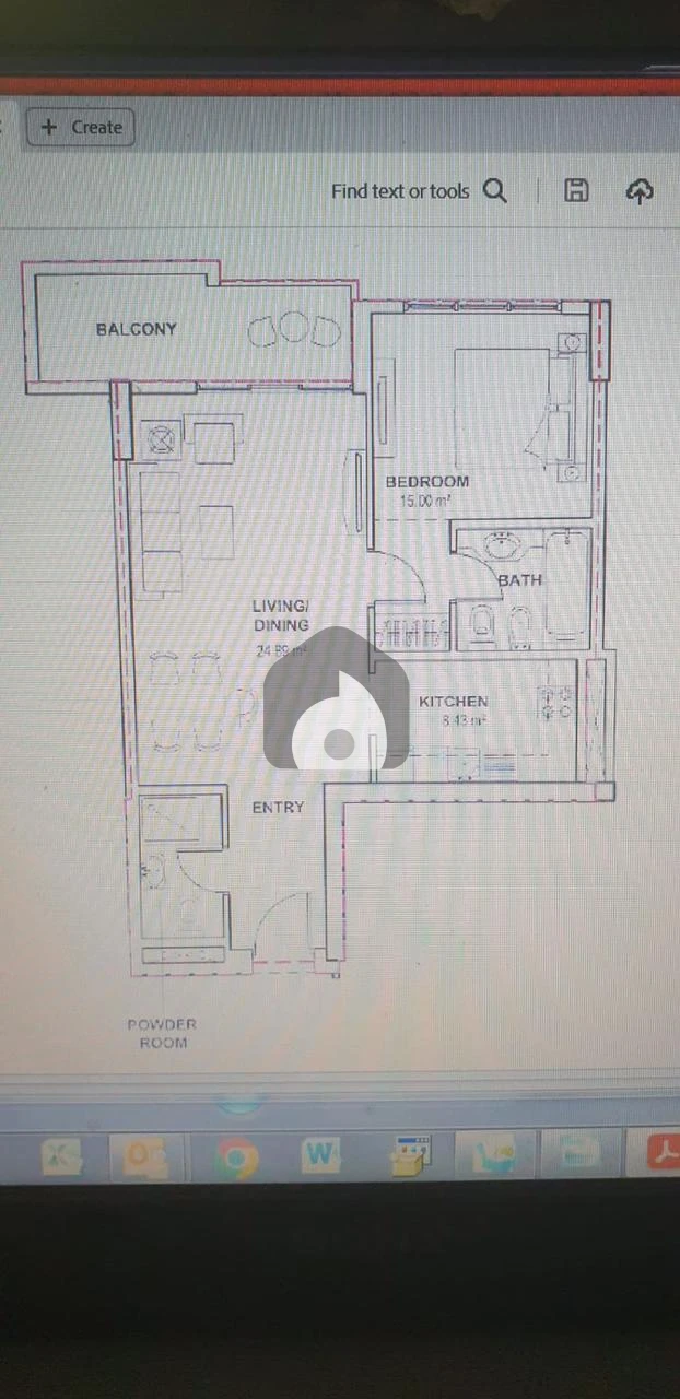 1 BHK Apartment for Sale in Mangrove place with balcony, Abu Dhabi