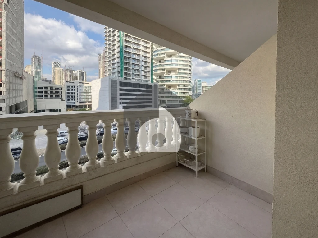 Studio with Balcony & FIVE Hotel View | Plaza Residences JVC