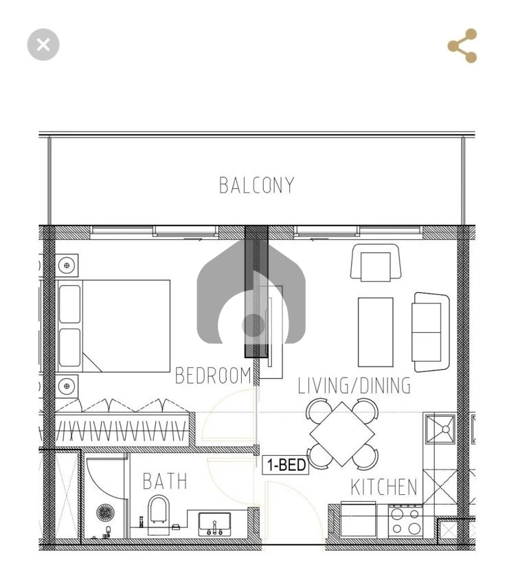 Urgent Sell: 1 BHK Off Plan  Apartment for Sale Damac Hills 2 ELO2