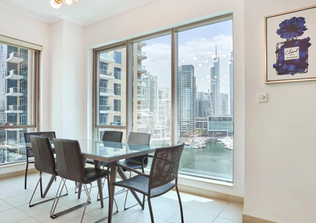 Summer Price - View of Dubai marina yatch