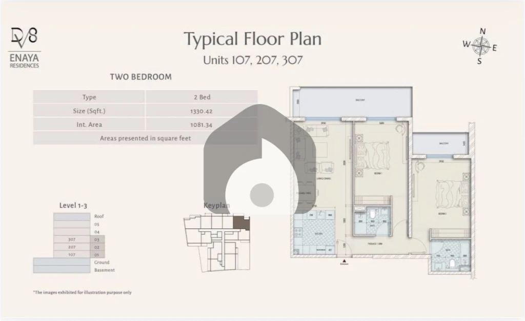 2 BHK Off Plan  Apartment for Sale in Al Barsha South Fifth, Dubai